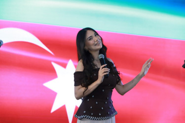 Şəkidə Zəfər Gününün beşinci ildönümü münasibətilə möhtəşəm konsert proqramı və atəşfəşanlıq təşkil olunub