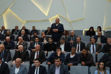 Şəkidə “Azərbaycan Respublikasında kənd təsərrüfatı, balıqçılıq və akvakultura məhsullarının istehsalı və emalı sahələrinin inkişafına dair 2026–2030-cu illər üçün Dövlət Proqramı”ndan irəli gələn məsələlərlə bağlı müşavirə keçirilib