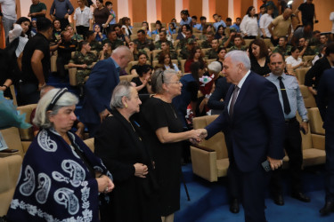 Şəkidə şəhid Rahib Hacı-İsmayılovun doğum günü münasibətilə tədbir keçirilib