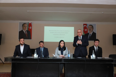 Şəkidə "Multikulturalizm və dini tolerantlıq radikalizmə qarşı ən yaxşı mübarizə formasıdır" mövzusunda maarifləndirici tədbir keçirilib