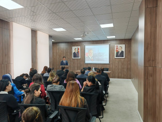 Şəkidə Əsrin müqaviləsi” tarixi Zəfərimizə gedən yolun başlanğıcıdır” mövzusunda tədbir keçirilib