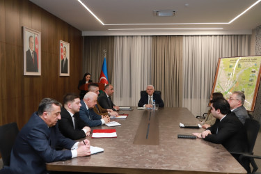 Şəki Şəhər İcra Hakimiyyəti başçısı yanında Şuranın iclası keçirilib0