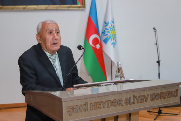 Şəkidə Ulu Öndər Heydər Əliyevin anadan olmasının 102-ci ildönümü qeyd olunub