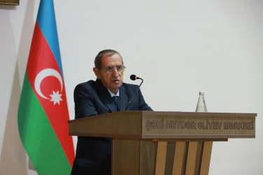 Şəkidə mərhum alim, yazıçı Yusif Şükürlünün “Azan güllə” kitabının təqdimat mərasimi keçirilib