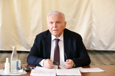 Şəki Şəhər İcra Hakimiyyətinin başçısı Elxan Usubov Aşağı Daşağıl kəndinin sakinləri ilə görüşüb