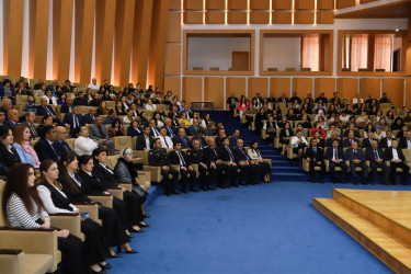 Şəkidə “Tarix yazan əbədiyaşar lider” adlı tədbir keçirilib