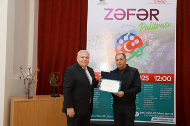 Şəkidə “Zəfər palitrası” adlı sərgi açılıb