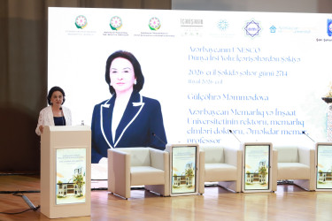 Şəkidə "Azərbaycanın UNESCO Dünya İrsi Yolu: İçərişəhərdən Şəkiyə" adlı tədbir keçirilib
