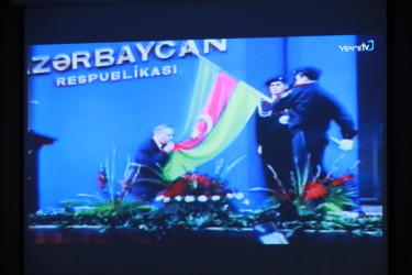 Şəkidə "Ulu Öndər Heydər Əliyev və müstəqil Azərbaycan" mövzusunda  tədbir keçirilib