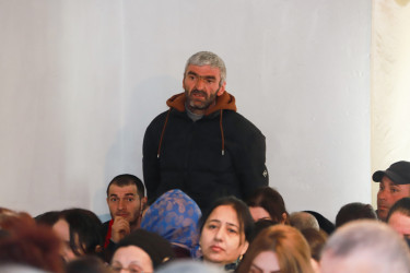 Şəki Şəhər İcra Hakimiyyətinin başçısı Elxan Usubov Qudula kəndində səyyar qəbul keçirib