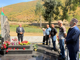 Şəkidə Vətən müharibəsi şəhidlərinin xatirəsi yad edilir