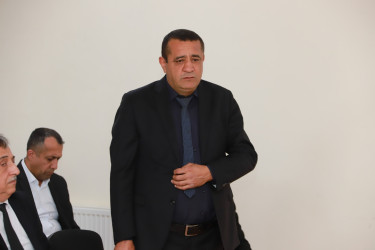 Şəki Şəhər İcra Hakimiyyətinin başçısı Abbas kəndinin sakinləri ilə görüşüb