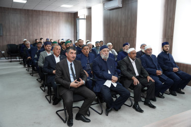 Şəkidə din xadimləri ilə görüş keçirilib