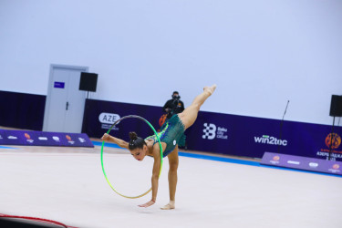 Azərbaycanın bədii gimnastları III MDB Oyunlarının finalında
