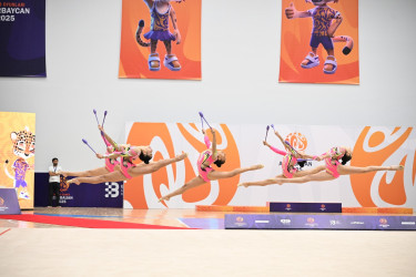 MDB Oyunları: Azərbaycanın bədii gimnastları komanda hesabında üçüncü olublar