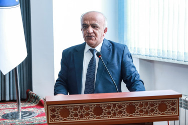 Şəkidə "Heydər Əliyevin dövlətçilik fəlsəfəsində davamlı inkişaf konsepsiyası" mövzusunda elmi konfrans keçirilib