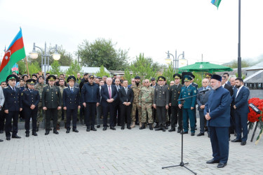 27 sentyabr - Anım Gününun beşinci ildönümü ilə bağlı Şəkidə Vətən müharibəsi şəhidlərinin xatirəsi yad edilib və ağacəkmə aksiyası təşkil olunub