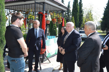 27 sentyabr – Anım günü ərəfəsində Şəkidə şəhid məzarları ziyarət edilib .