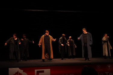 Azərbaycan Dövlət Pantomim Teatrı V Şəki Beynəlxalq Teatr Festivalının  səhnəsində