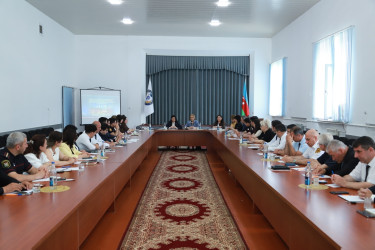 Şəkidə məişət zorakılığının qarşısının alınması mövzusunda təlim keçirilib