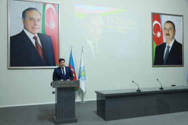 Şəkidə 15 iyun - Milli Qurtuluş Gününə həsr olunmuş toplantı keçirilib