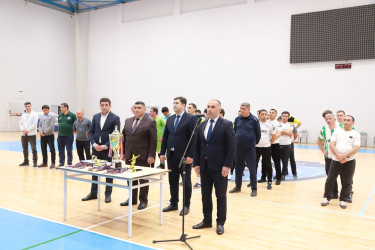 Şəkidə Ümummilli lider Heydər Əliyevin əziz xatirəsinə həsr olunan futzal üzrə “Şəki kuboku -2026” turniri başa çatıb