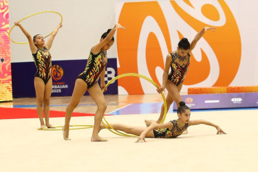 Azərbaycanın bədii gimnastları III MDB Oyunlarında 8 medal qazanıblar