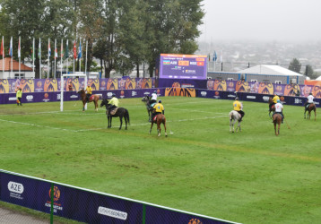 III MDB Oyunlarında çövkən yarışlarına Şəkidə start verilib