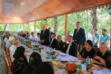 Şəkidə şəhid ailələri üçün bayram süfrəsi təşkil olunub