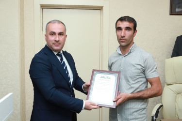Şəkidə Su Təsərrüfatı və Meliorasiya İşçilərinin peşə bayramı qeyd olunub