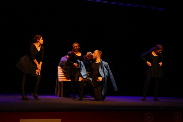 Azərbaycan Dövlət Pantomim Teatrı V Şəki Beynəlxalq Teatr Festivalının  səhnəsində