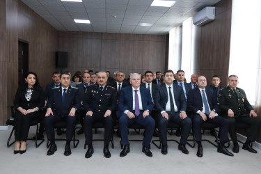 Şəkidə 31 Mart- Azərbaycanlıların Soyqırımı Günü ilə əlaqədar tədbir keçirilib