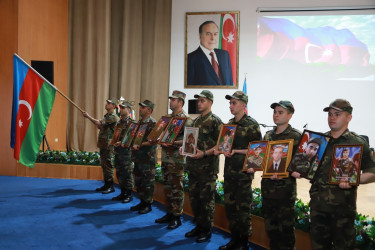 Şəkidə şəhid Məmmədiyə Cabbarzadənin xatirəsinə həsr olunmuş "Yarım qalan arzular" adlı ədəbi-bədii gecə təşkil olunub.