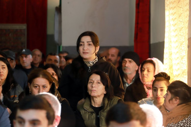 Şəki Şəhər İcra Hakimiyyətinin başçısı Elxan Usubov Cəfərabad kəndinin sakinləri ilə görüşüb.