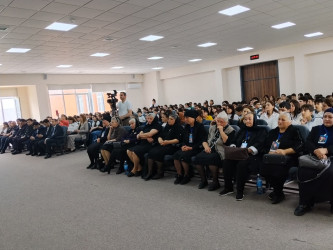 Şəkidə 15 May "Beynəlxalq Ailə Günü" münasibətilə maarifləndirici tədbir keçirilib