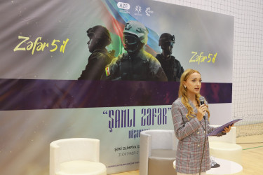 Zəfər Gününün beşinci ildönümü münasibətilə Şəkidə “Şanlı Zəfər” adlı düşərgə təşkil olunub