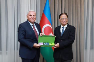 Yaponiyalı qonaqlar Şəki şəhərində səfərdə olublar