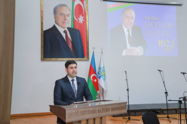 Şəkidə Ulu Öndər Heydər Əliyevin anadan olmasının 102-ci ildönümü qeyd olunub