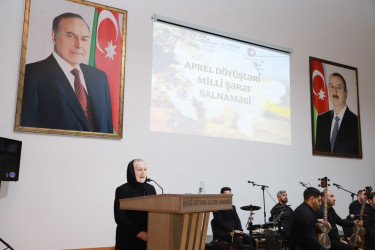 Şəkidə Aprel döyüşlərinin 10-cu ildönümünə həsr olunmuş tədbir keçirilib