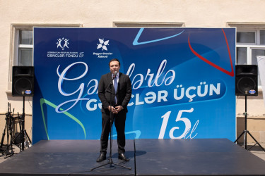 Şəkidə Gənclər Fondunun “Səyyar Gənclər Xidməti” layihəsi həyata keçirilir