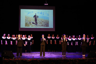 Aprel döyüşləri şəhidi, baş leytenant Elnur İsgəndərovun xatirəsinə həsr olunmuş tədbir keçirilib