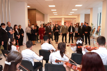 Şəkidə Azərbaycanın görkəmli rəssamı Mirzə Qədim İrəvaninin 200 illik yubileyi ilə bağlı rəsm sərgisi təşkil olunub