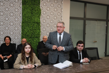 Şəki Şəhər İcra Hakimiyyəti başçısı yanında Şuranın iclası keçirilib0