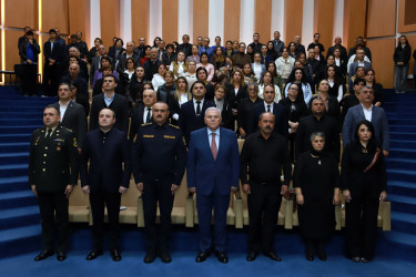 Şəkidə şəhid Bəxtiyar İdrisovun xatirəsinə həsr olunmuş “Şəhadəti ilə əbədiləşən Bəxtiyar ömrü” adlı anım tədbiri keçirilib