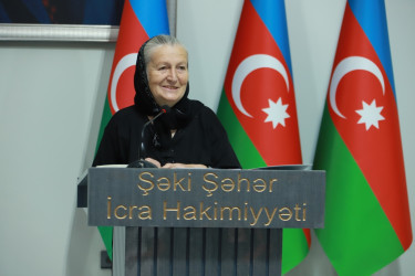 Şəki Şəhər İcra Hakimiyyətinin başçısı Elxan Usubov yeni tədris ilinin başlanması münasibətilə məktəbli şəhid və qazi övladları ilə görüşüb