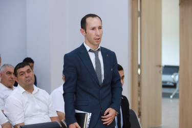 Şəki Şəhər İcra Hakimiyyətinin başçısı Baltalı kəndində səyyar qəbul keçirib