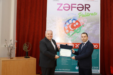 Şəkidə “Zəfər palitrası” adlı sərgi açılıb