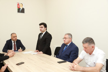 Şəki Şəhər İcra Hakimiyyəti yanında Narkomanlığa və narkotik vasitələrin qanunsuz dövriyyəsinə qarşı mübarizə üzrə komissiyanın iclası keçirilib