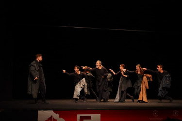 Azərbaycan Dövlət Pantomim Teatrı V Şəki Beynəlxalq Teatr Festivalının  səhnəsində