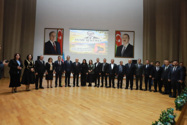 Şəkidə mərhum alim, yazıçı Yusif Şükürlünün “Azan güllə” kitabının təqdimat mərasimi keçirilib